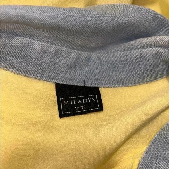 Milady's Button Down  Tank - Picture 5 of 7